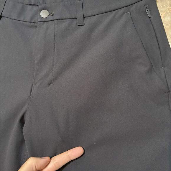 Lululemon Pants Mens 32x30 (Fits 33x30) Grey ABC Slim Golf Performance M5AO4S - Picture 3 of 12